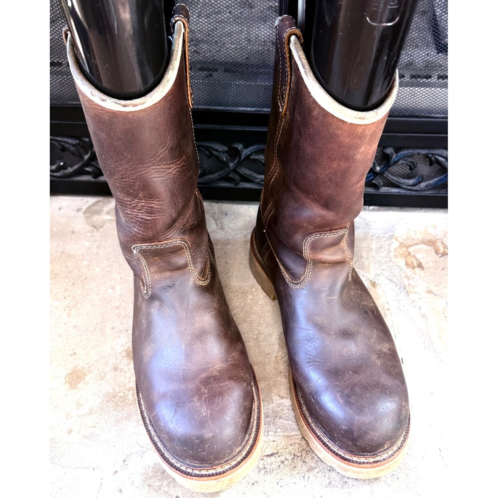 Thorogood American Heritage 11" Steel Toe Waterproof Wellington Boots 8.5 D